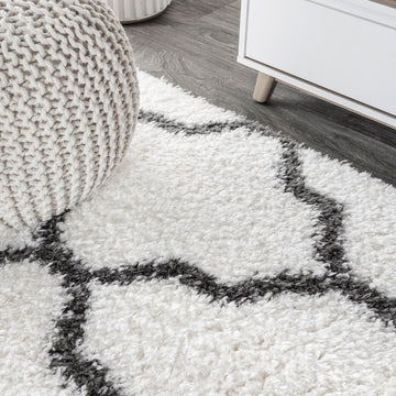Marrakesh Shag Trellis Area Rug